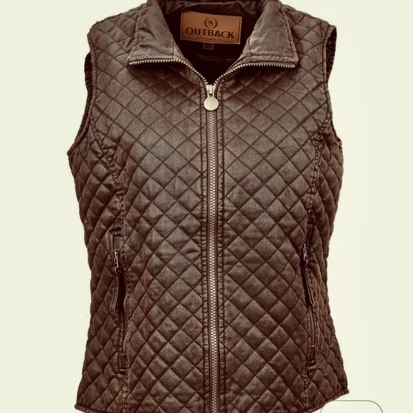 OUTBACK TRADING COMPANY WOMEN’S BRISBANE VEST BROWN SZ XL - Picture 4 of 14